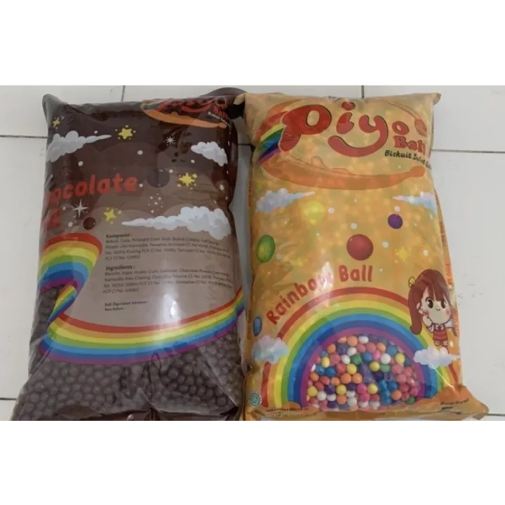 

COKELAT BOLA BOLA ISI BISKUIT / BISKUIT BOLA SALUT COKELAT 3kg