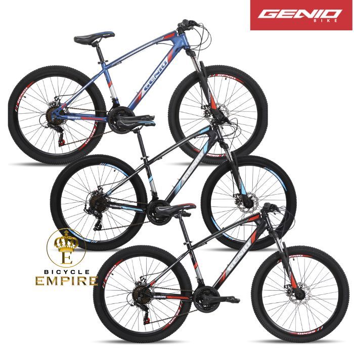 Sepeda Gunung MTB Genio M345 27.5 M 345 Disc Brake Bicycle Empire
