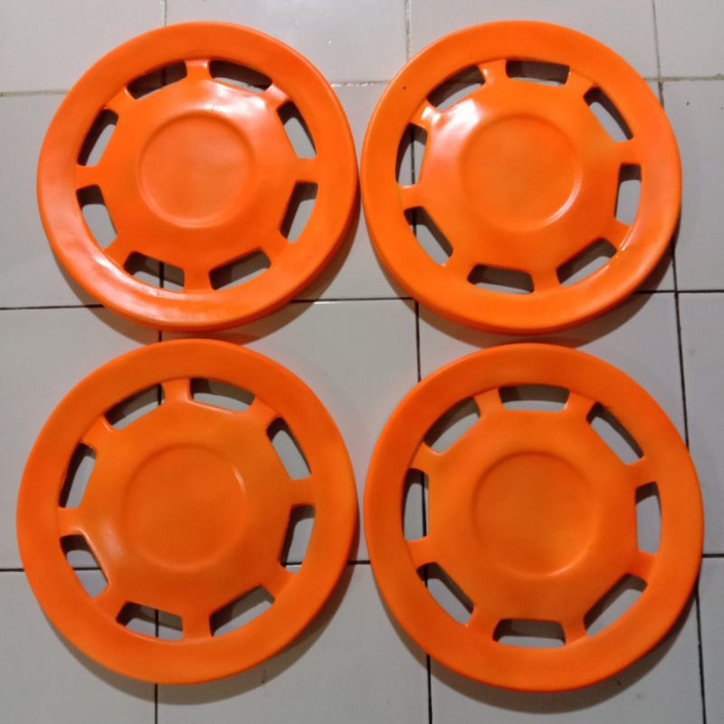 4 Biji Wildop Weldop Ring 14 Model Rebecca Bahan Fiber Untuk Mobil Pikup R14 L300, Isuzu Traga, dll