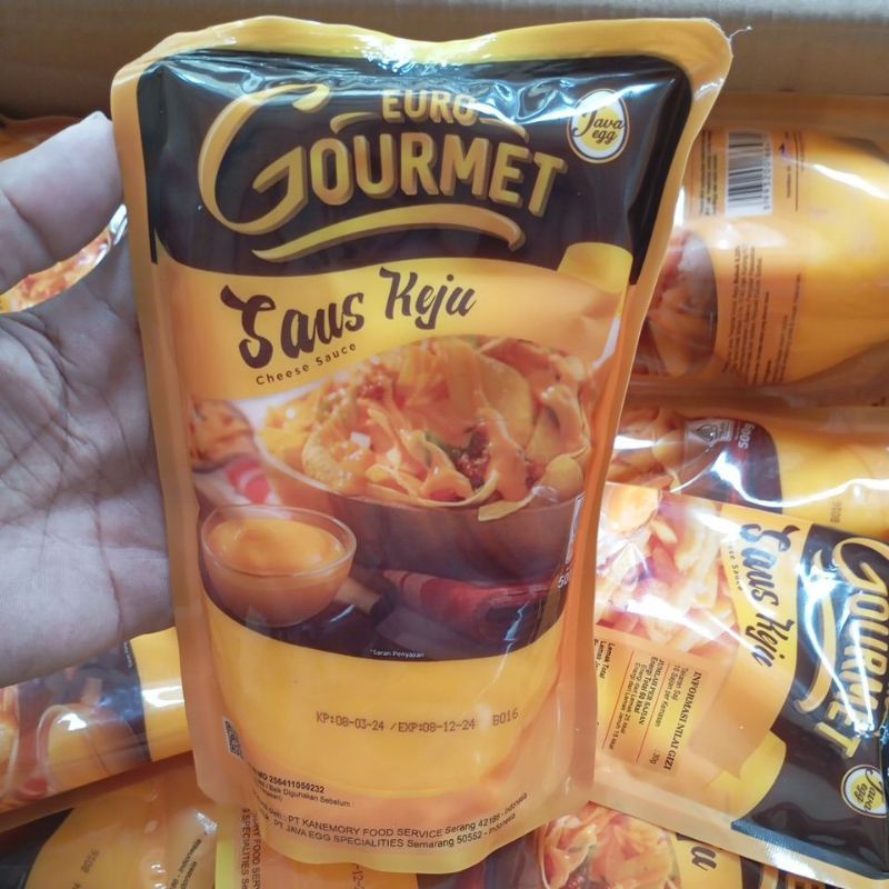 

EUORO GOURMET CHEESE SAUCE / SAUS KEJU 500 g