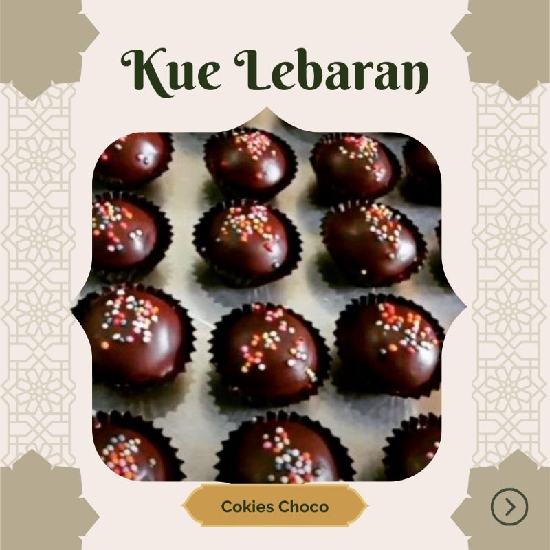 

Kue Lebaran Cokies Choco wisman 500 gram