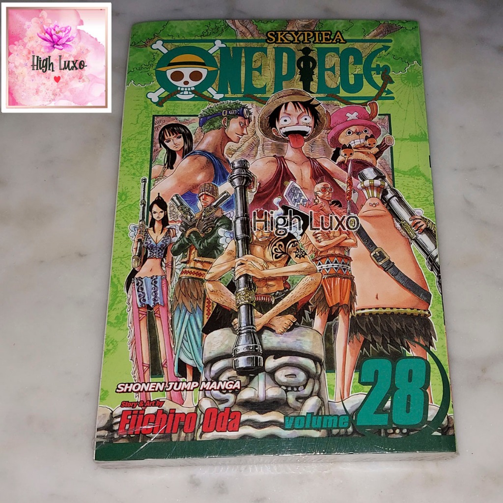Buku Komik ONE PIECE VOL 28 Wyper the Berserker Comic English Book Impor Import Manga Seri English B