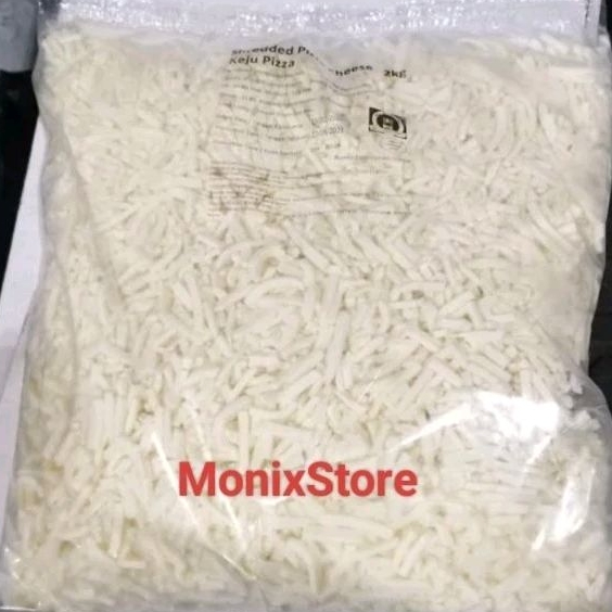 

ARLA PRO Mozzarella Shredded Pizza Topping 2 KG Dairy Partners Mozzarella Parut 2 KG 1KG Repack