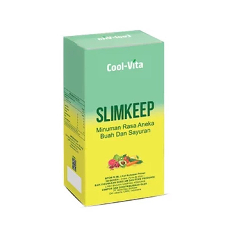 

COOL-VITA SLIMKEEP MINUMAN RASA ANEKA BUAH DAN SAYURAN