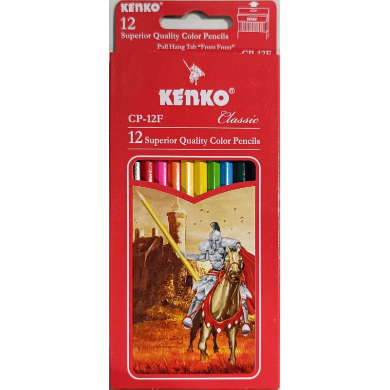 

Pensil Warna By Kenko 12 Colors CP-12F Classic