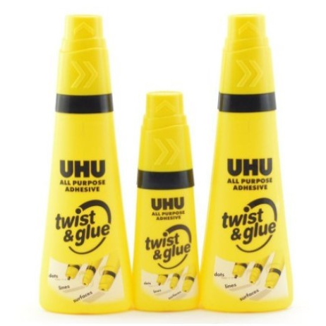 

Uhu Twist & Glue / Lem Serbaguna / Lem Prakarya / Lem Cair Uhu / Fc, Uhu All Purpose Twist & Glue