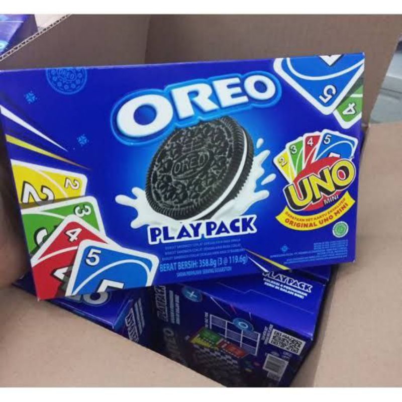 

OREO PLAYPACK FREE MAINAN DI DALAM KEMASAN