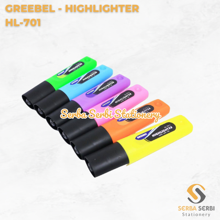 

GREEBEL - (BH) HIGHLIGHTER / STABILO / SPIDOL PENANDA HL-701