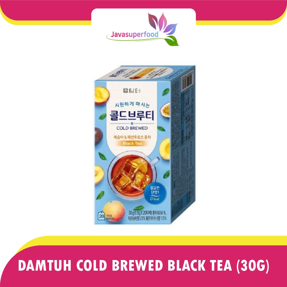 

Damtuh Cold Brewed Black Tea (1.5g x 20pcs)