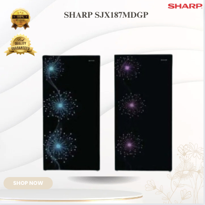 SHARP KULKAS 1 PINTU SJX187MDGP 128L/SJX-187MDGP/SJX 187MDGP/SHARP KULKAS 1 PINTU LOW WATT TERMURAH