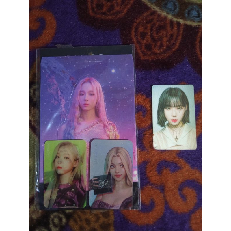 Aespa Black Mamba Photocard Lenticular Official