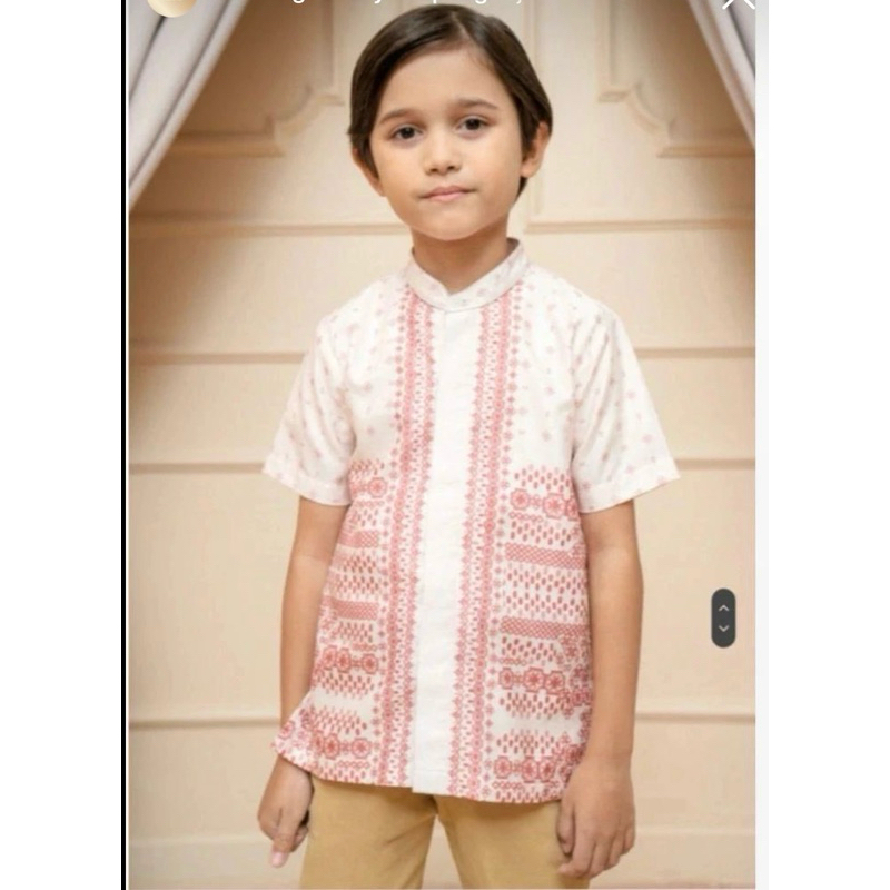 Maala Shirt Boy in Hortensia by wearing klamby
