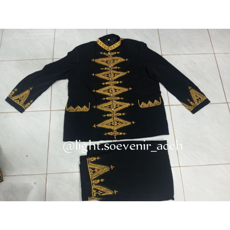 Baju Adat Aceh Laki-Laki Adat Aceh/Baju Pengantin Aceh Laki-Laki/Pakaian Tradisional Aceh Pria