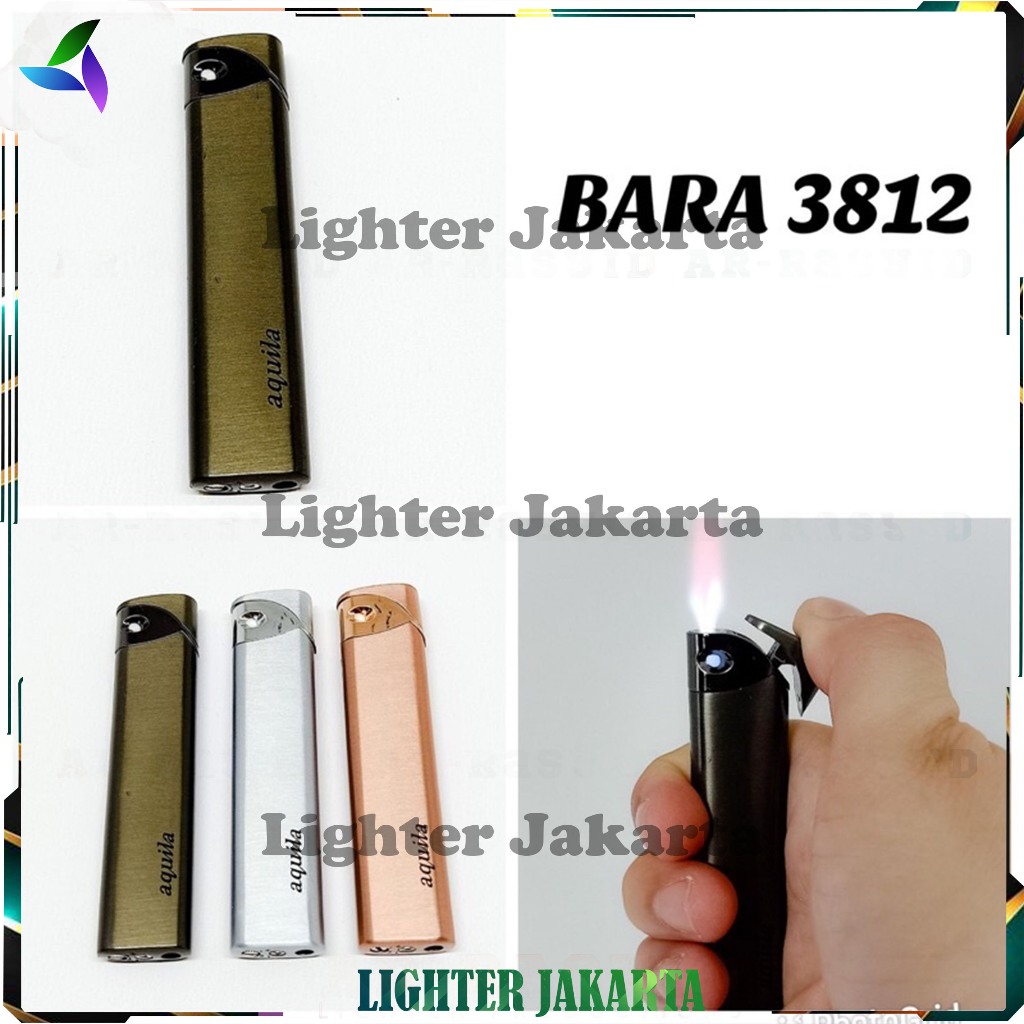 Korek Api Bara Gas Slim Aquila Exclusive 3812