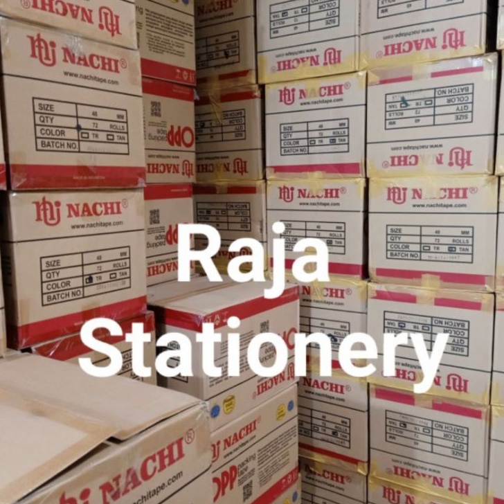 

D2289 NACHI TAPE 48MM 2 INCH 1 YARD LAKBAN NACHI PAKET ONLINE OLSHOP OPP NACHI 1 YARD LAKBAN BENING LAKBAN COKLAT LAKBAN MURAH BERKUALITAS