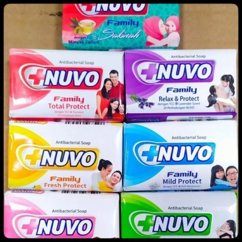 Sabun Batang Nuvo / Nuvo 72g Nuvo batangan