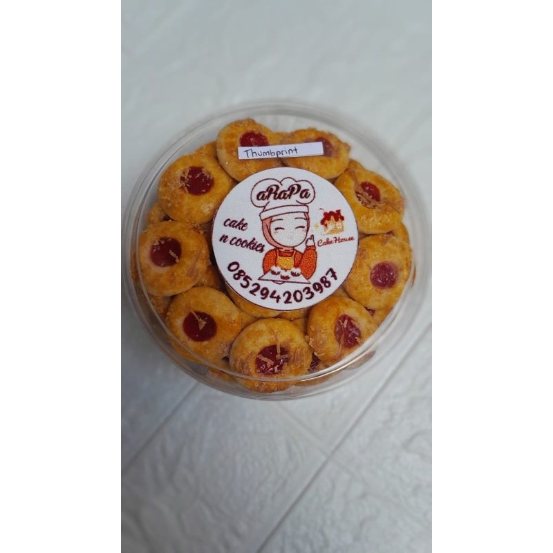 

KUE THUMBPRINT || KUE LEBARAN || KUE KERING || KUE ENAK || HOME MADE