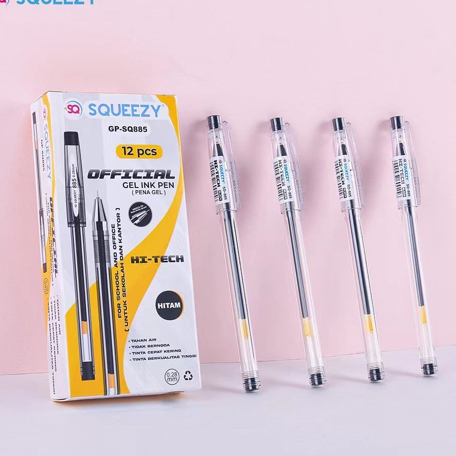 

D2289 12pc pen HI TECH 28MMPEN GEL HITECH HITECH