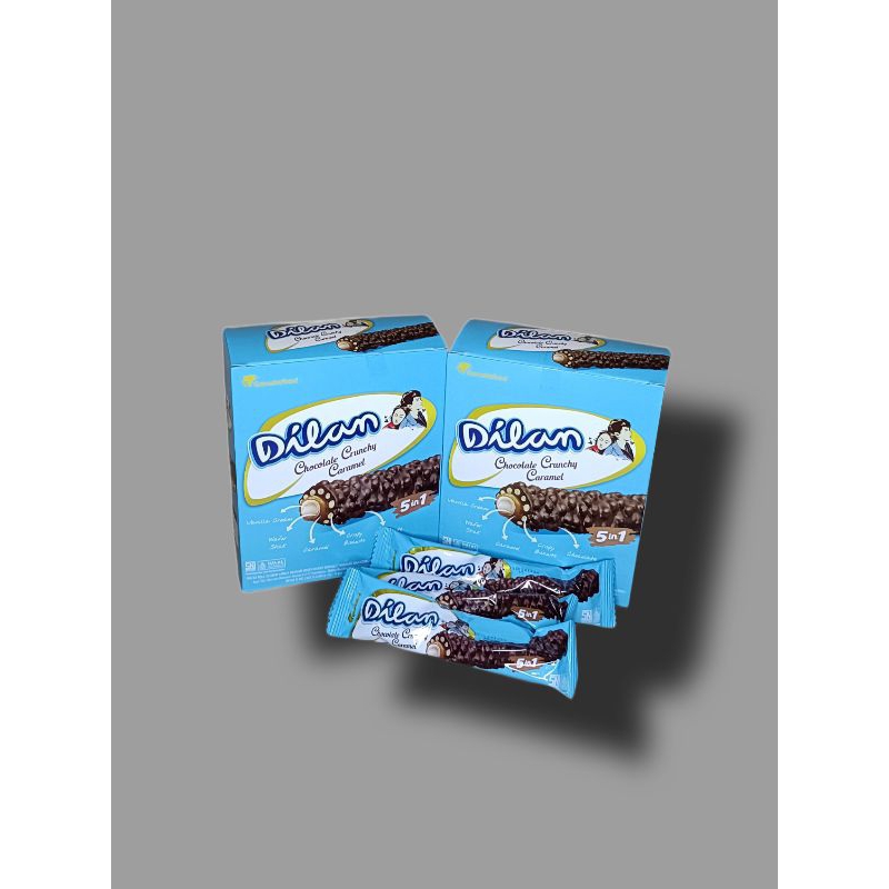 

Dilan Chocolat Crunchy Caramel 18g eceran 2000