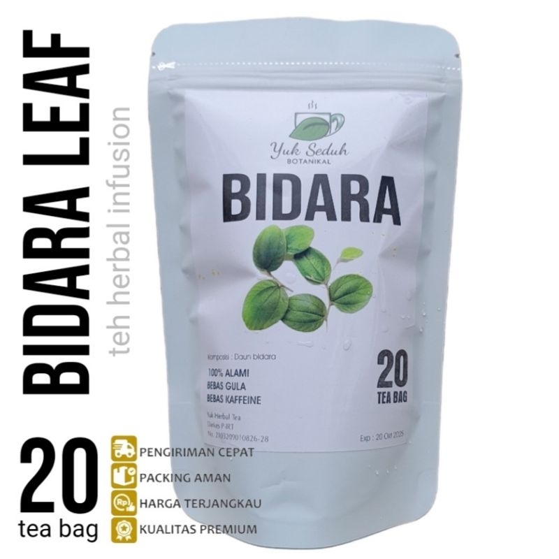 

BIDARA LEAF TEA / TEH DAUN BIDARA 100% Organik (20 tea bag)