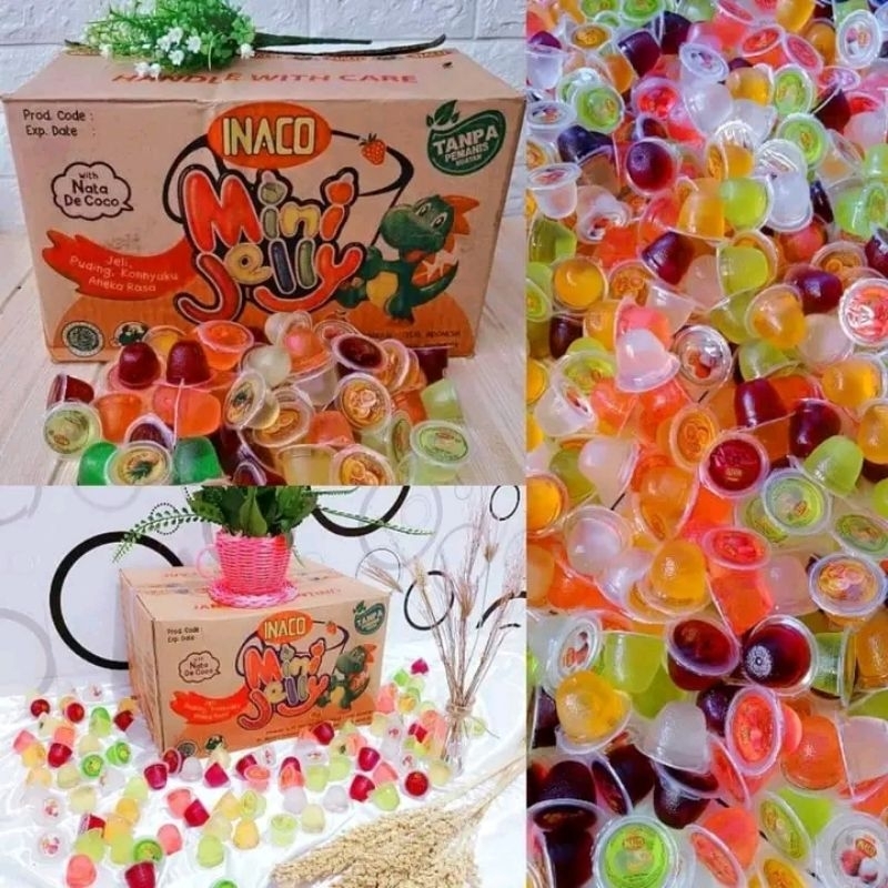 

AGER INACO 1KG (1000GR) JELLY BUAH INACO KILOAN