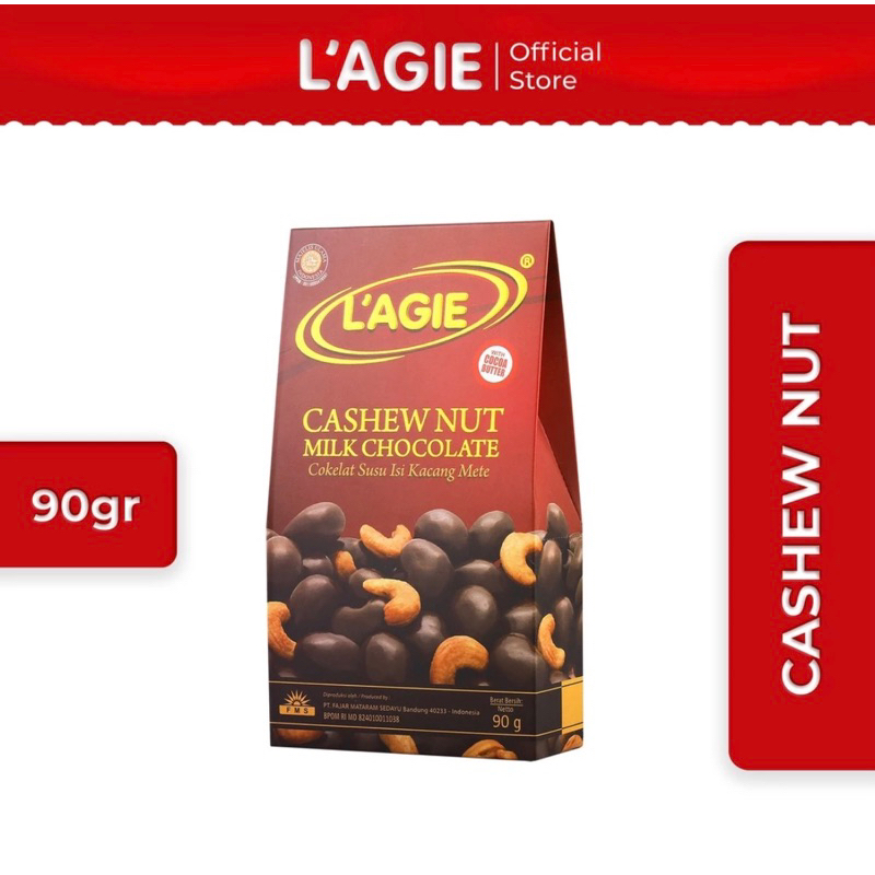 

L'Agie cokelat almond / Cokelat almond / Chocolate Almond