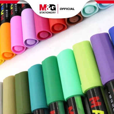 

DiSkon MG Spidol Akrilik Acrylic Marker Multifungsi Paint Marker Segala Permukaan