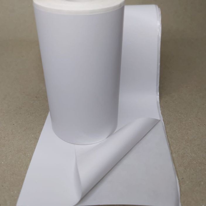 

88 Label Sticker Continuous 8 mm x 1 meter Ada Space Tepi Mudah Kupas Label Thermal Stiker Label 8mm x 5mm