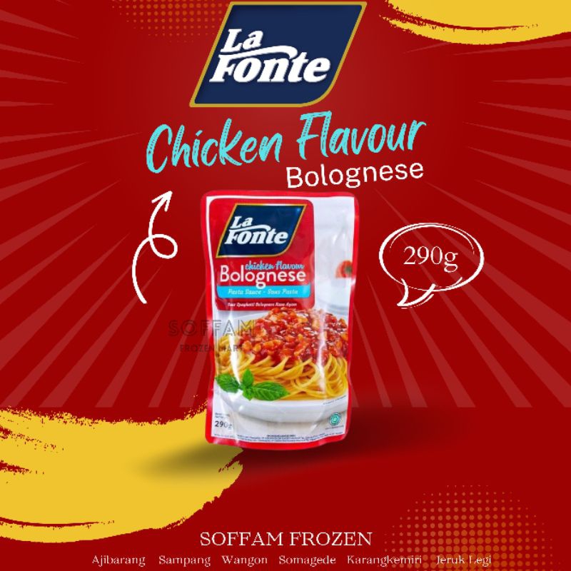 

SF | La Fonte Chicken Flavour Bolognese 290g