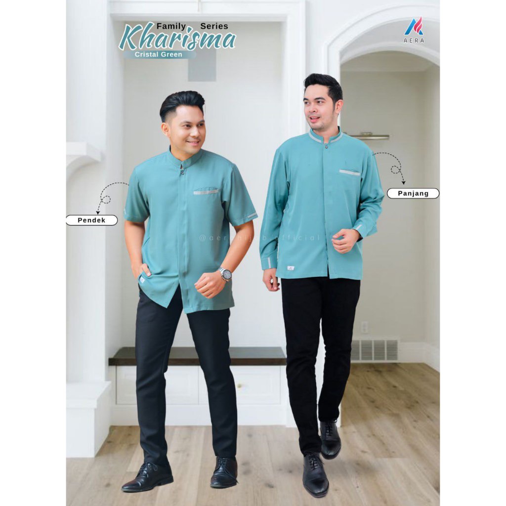 Koko Kharisma Cristal Green By AERA ( Panjang )