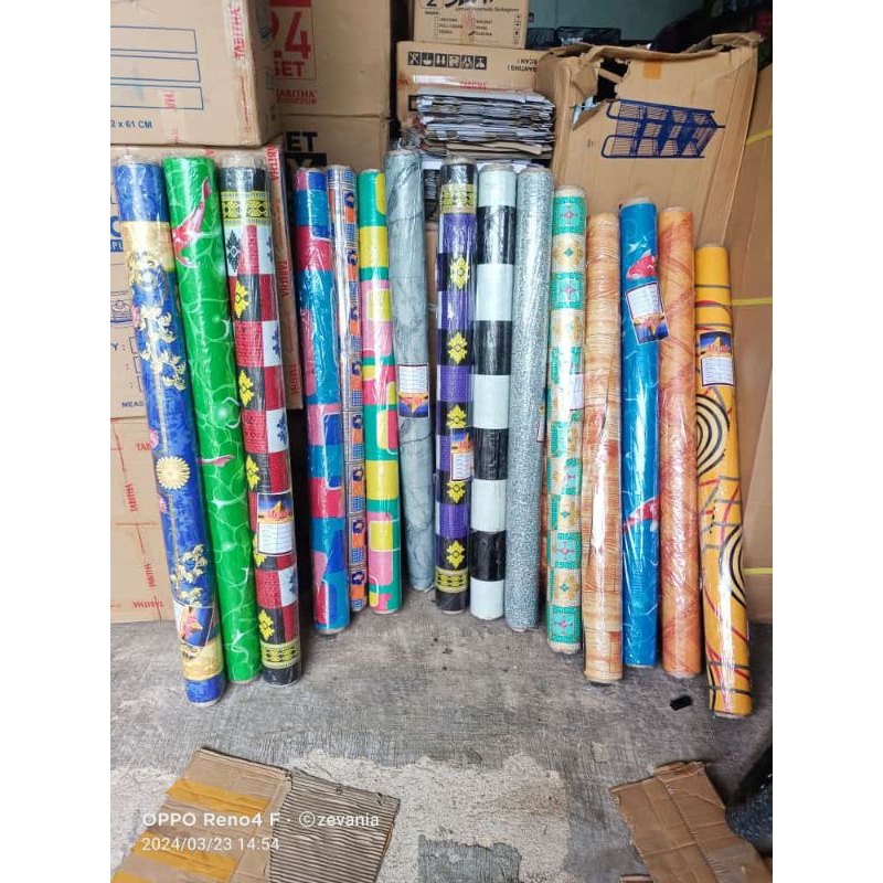 Karpet Lantai Gulung 1 Roll Motif  Bisa kargo