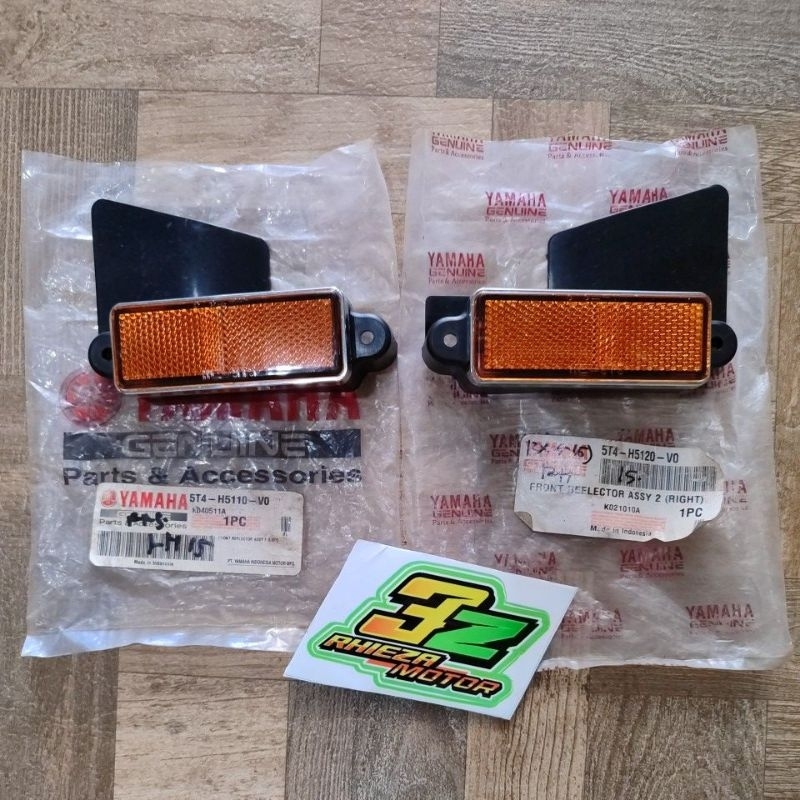 Front reflektor assy air scoop assy mata kucing set kiri kanan rxs rx s rx spesial yt115 yt 115 5T4 