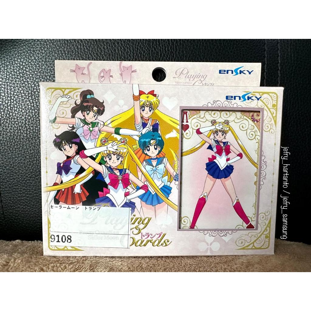 Pretty Guardian Sailor Moon Playing Cards Original Made In Japan Kartu Remi Bermain Main Capsa Japan