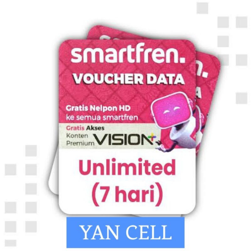 VOUCHER SMARTFREN UNLIMITED 7 HARI