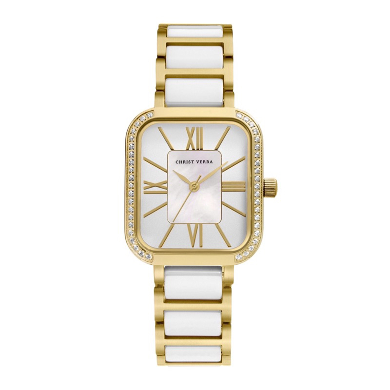Jam Tangan Wanita Christ Verra CV 922813L-52 - Gold