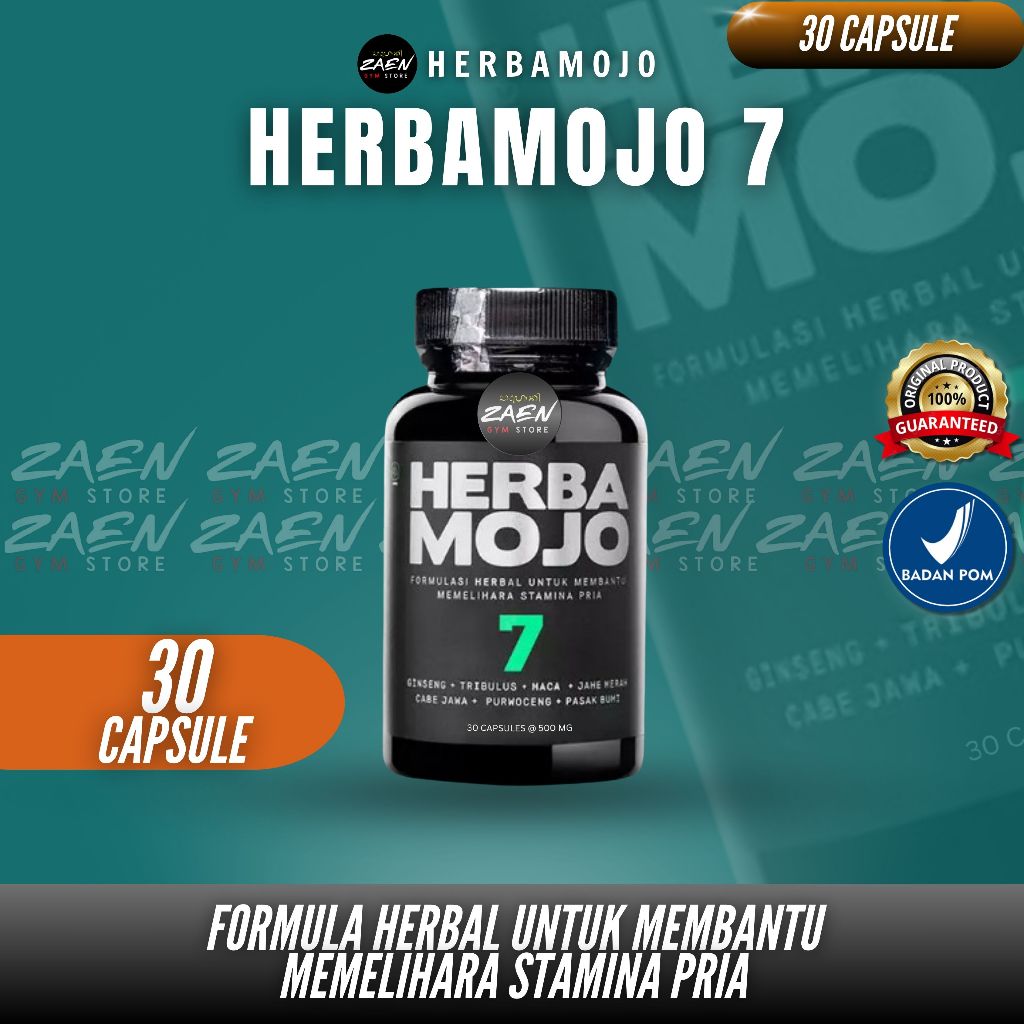 HERBA MOJO 7 HERBAL STAMINA PRIA