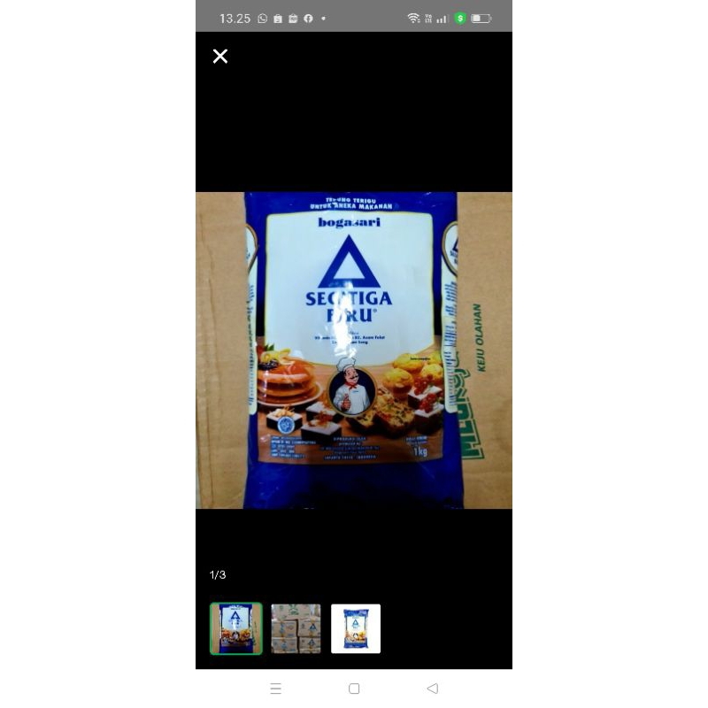 

terigu segitiga premium 1kg