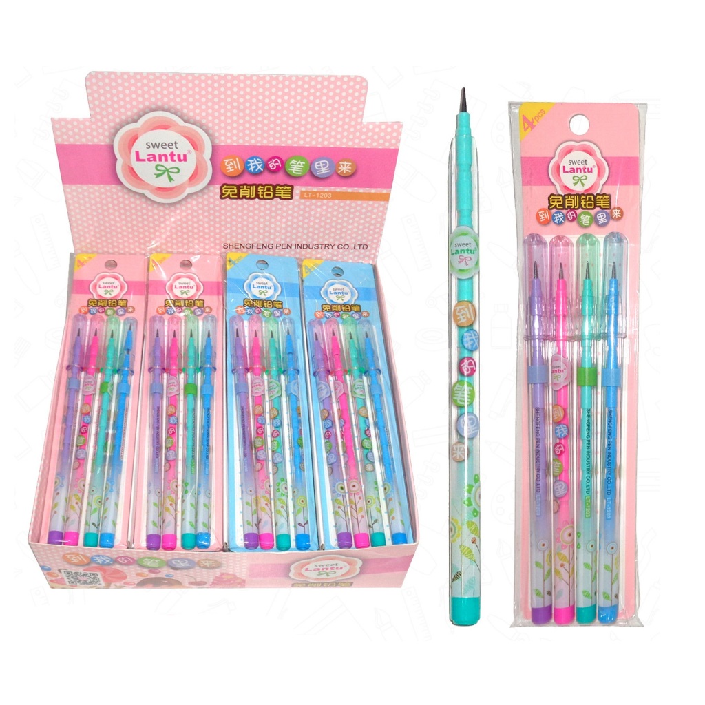 

1 BOX / 24 Card Pensil Bensia Lantu LT-1203