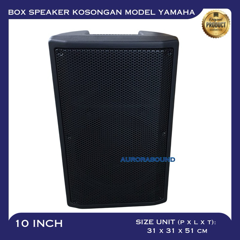 BOX SPEAKER 10 INCH MODEL YAMAHA FIBER PLASTIK BOK KOSONG 10 IN ORI