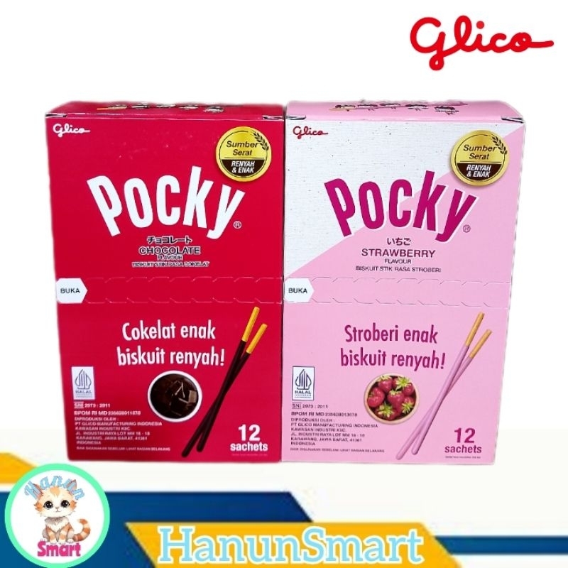 

pocky Glico biskuit stick box 11gr x 12 pcs