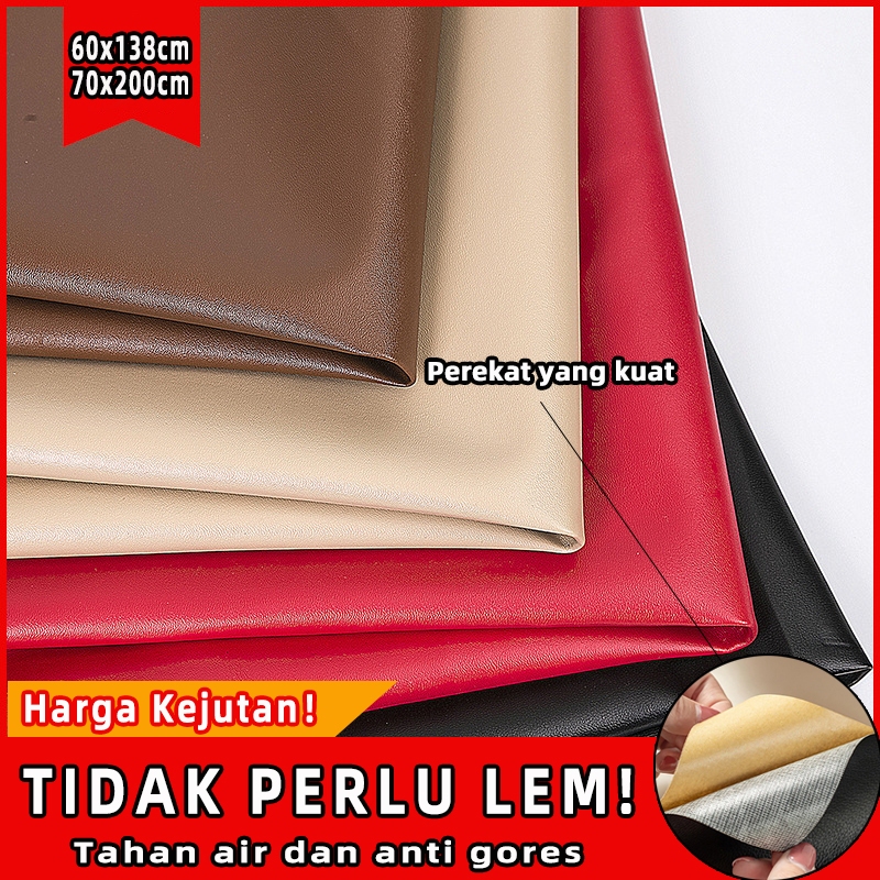 [Ditingkatkan] stiker kulit jok motor stiker sofa stiker sofa kulit