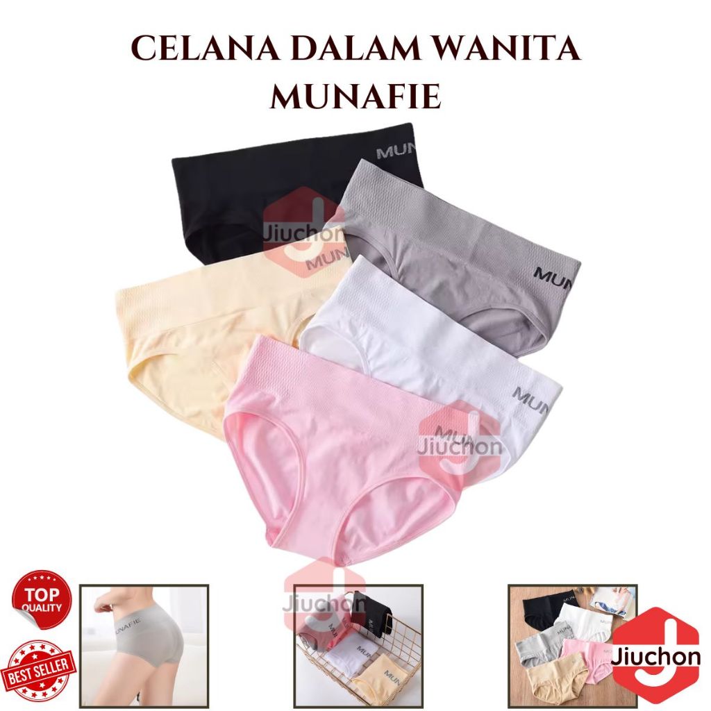 JIUCHON CELANA DALAM WANITA MUNAFIE SEXY / PAKAIAN DALAM WANITA SEAMLESS FASHION / HOT PANTS
