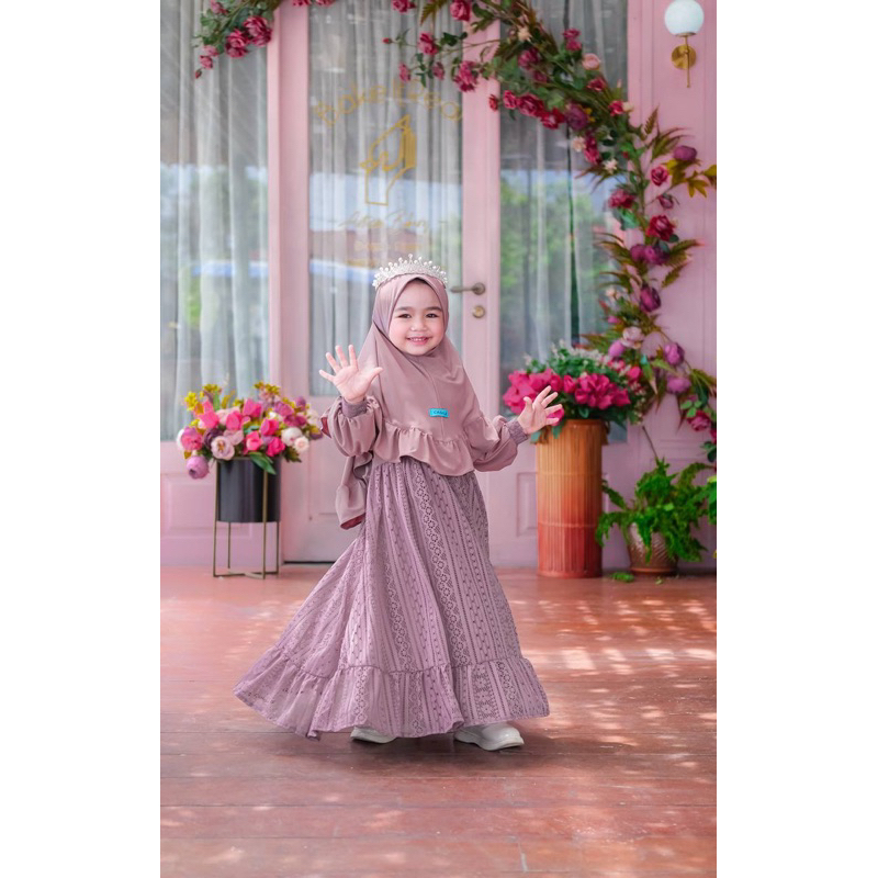 Gamisila Raya Original Casila | Gamis Anak | Gamis Anak Nyaman | Gamis Anak Lebaran | Gamis Anak Can