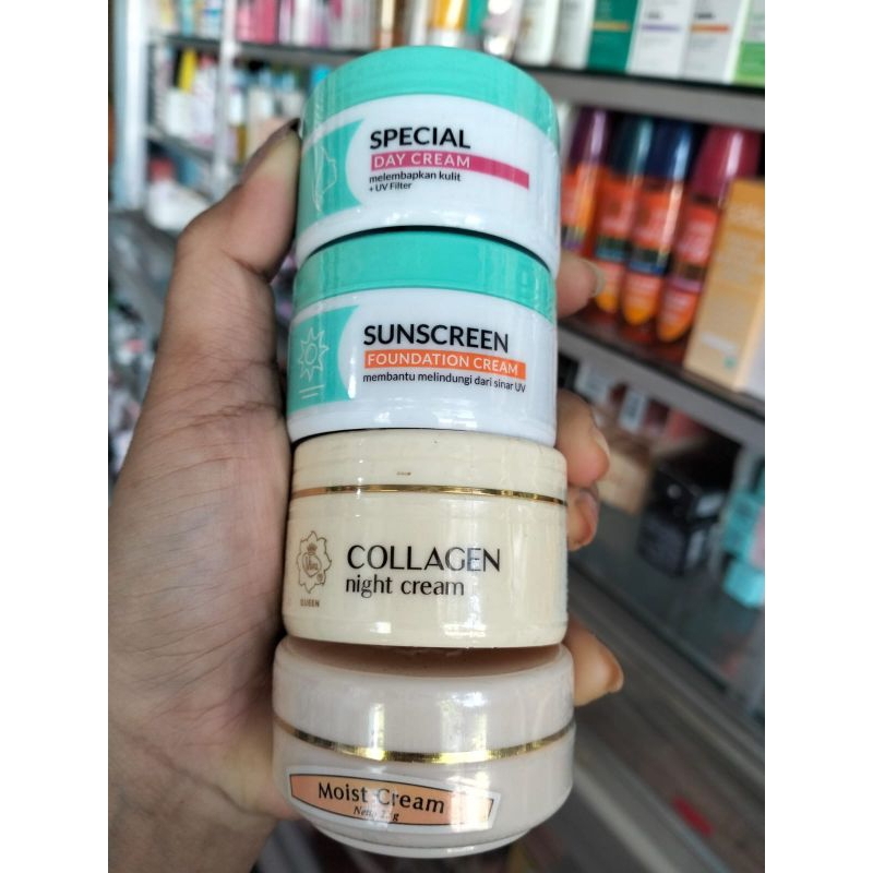 Viva Cream siang, Sunscreen, Cream malam, Moisturizer