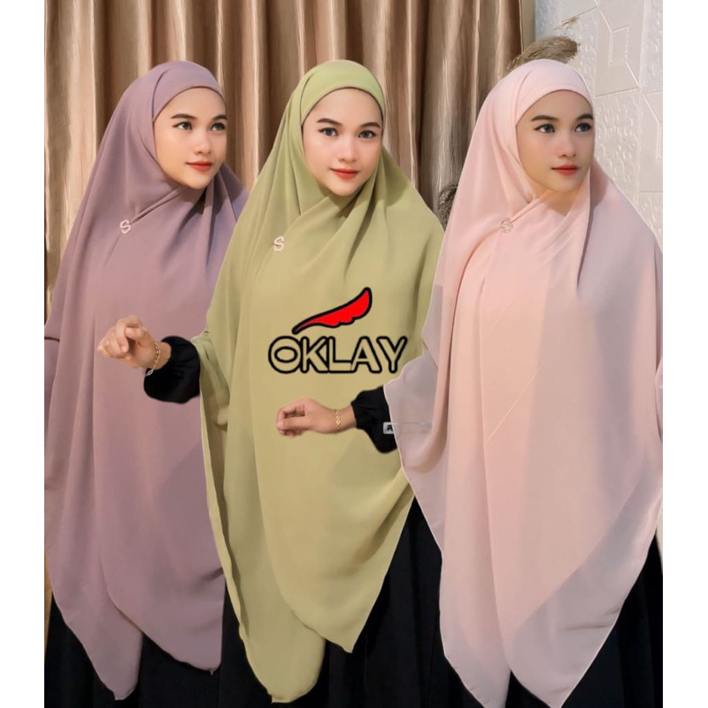 TERLARIS HIJAB INSTAN SEGI EMPAT Syar'i JUMBO TURKY SIZE:150x150