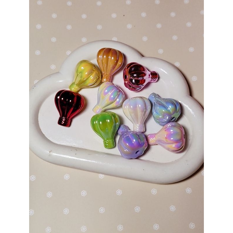 Beads Luxury Mobil Balon Udara Pita Bintang Gembul Boneka Salju