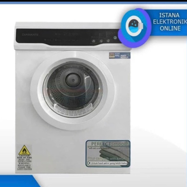 Dryer Mesin Pengering Diamante 10,5kg Konversi Gas