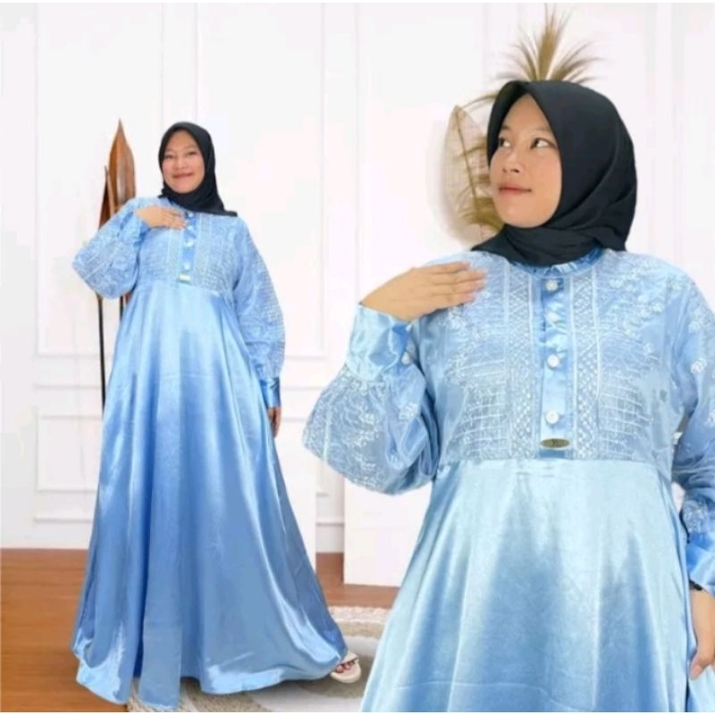 Gamis Lebaran Brand NF Original