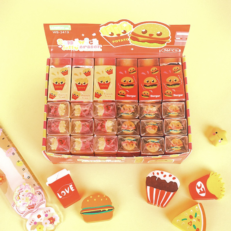 

Penghapus / Eraser Weibo WB-3419 (Food)