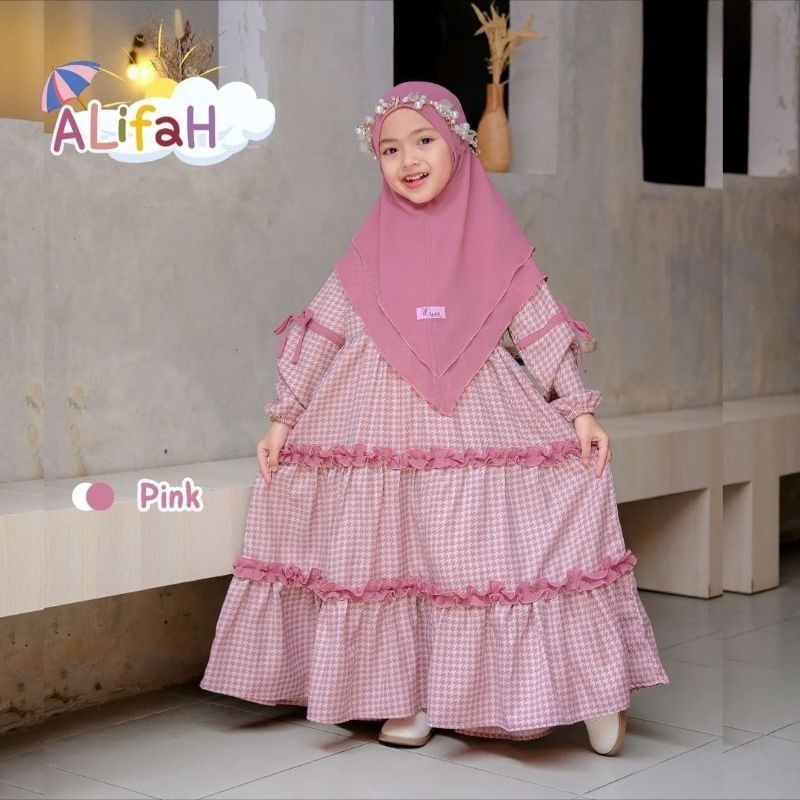 BAJU GAMIS ANAK WANITA USIA 4 - 5 TAHUN  - DRESS ANAK - BAJU ANAK - BUSANA MUSLIM ANAK WANITA
